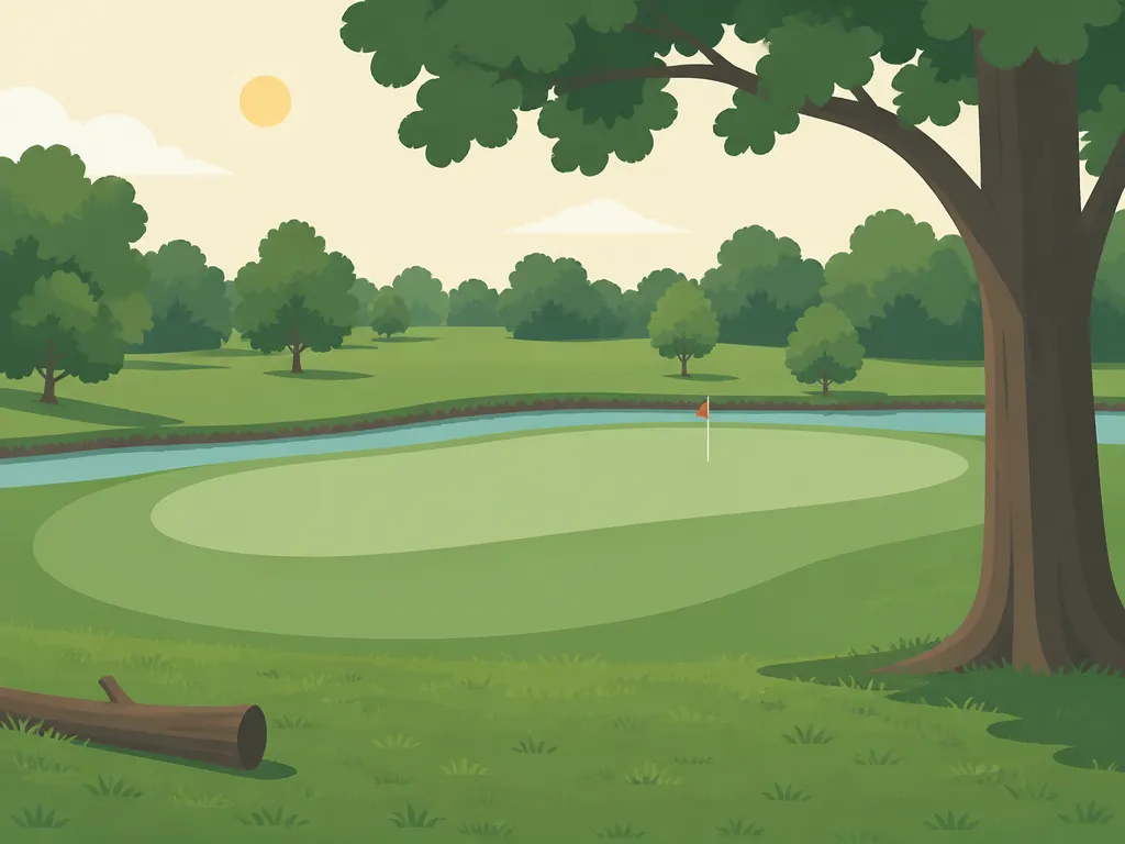 Illustration of Burns Park Golf Course (Championship)