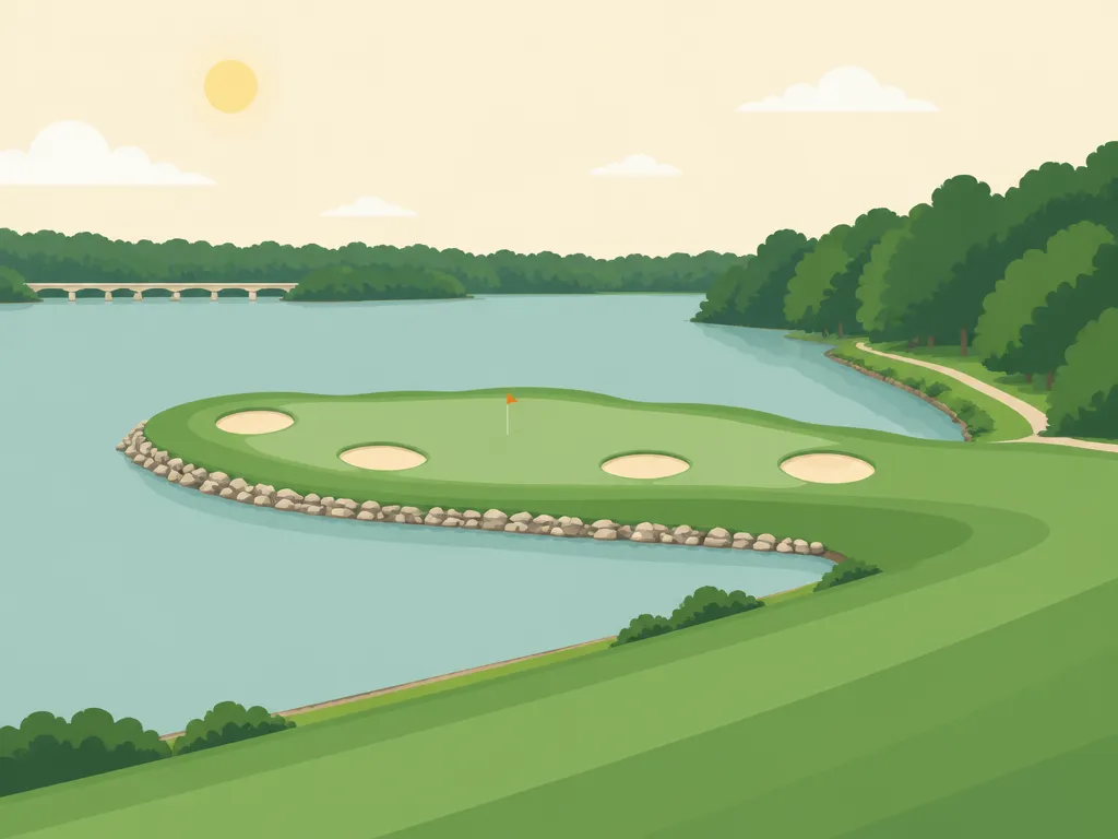 Illustration of Walker Golf Course