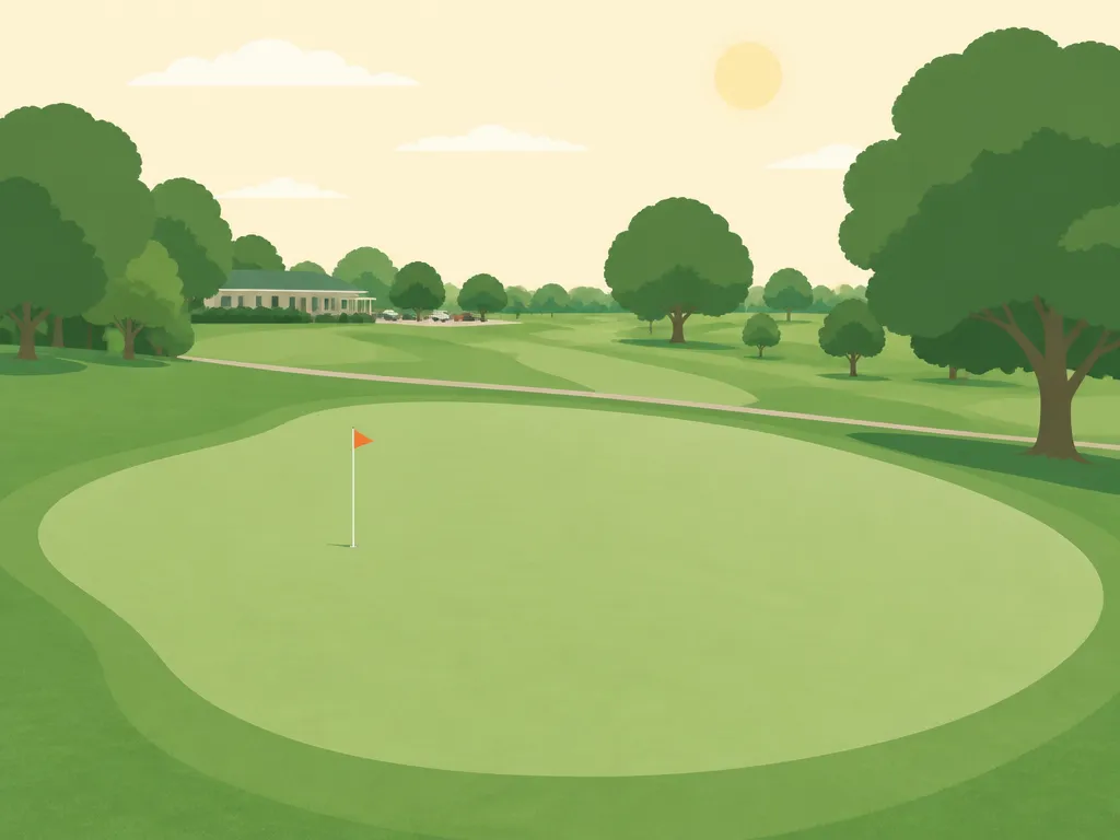Illustration of Hillcrest Country Club