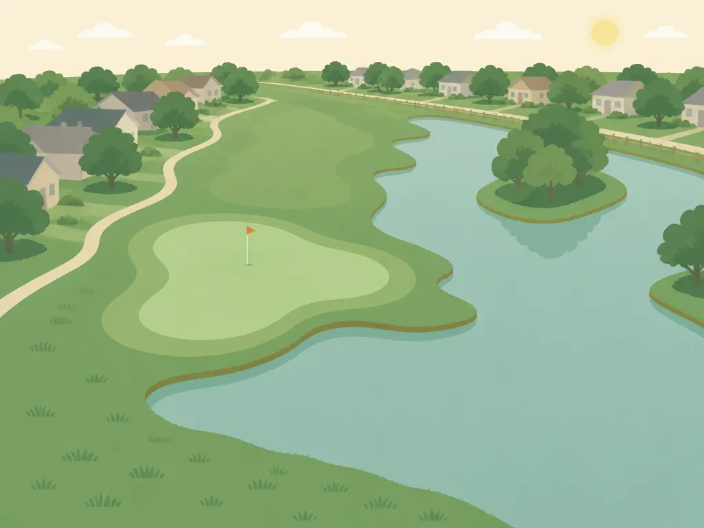 Illustration of Pheasant Run Golf Course