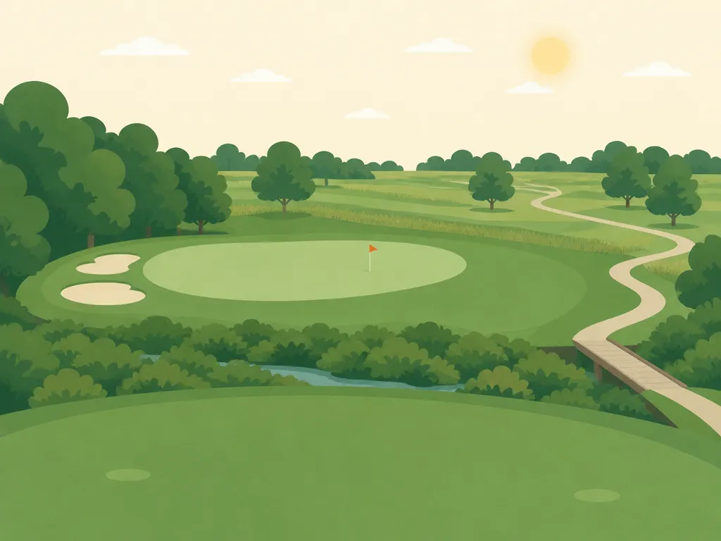 Illustration of Fyre Lake Golf Club