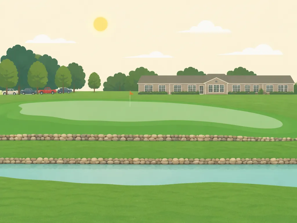 Illustration of Miller's Glen Golf Course