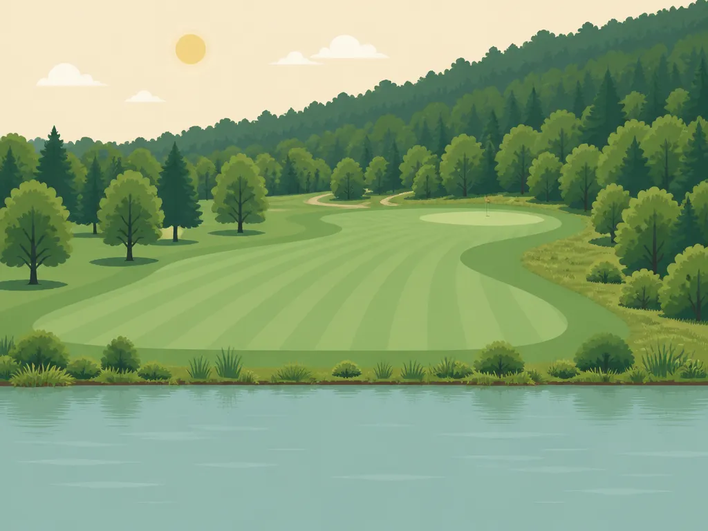 Illustration of Pine Ridge Golf Club