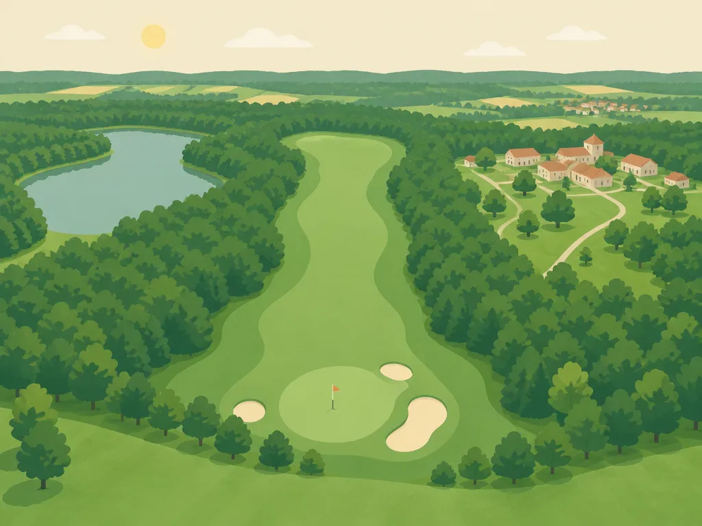 Illustration of Golf & Country Club Svobodné Hamry