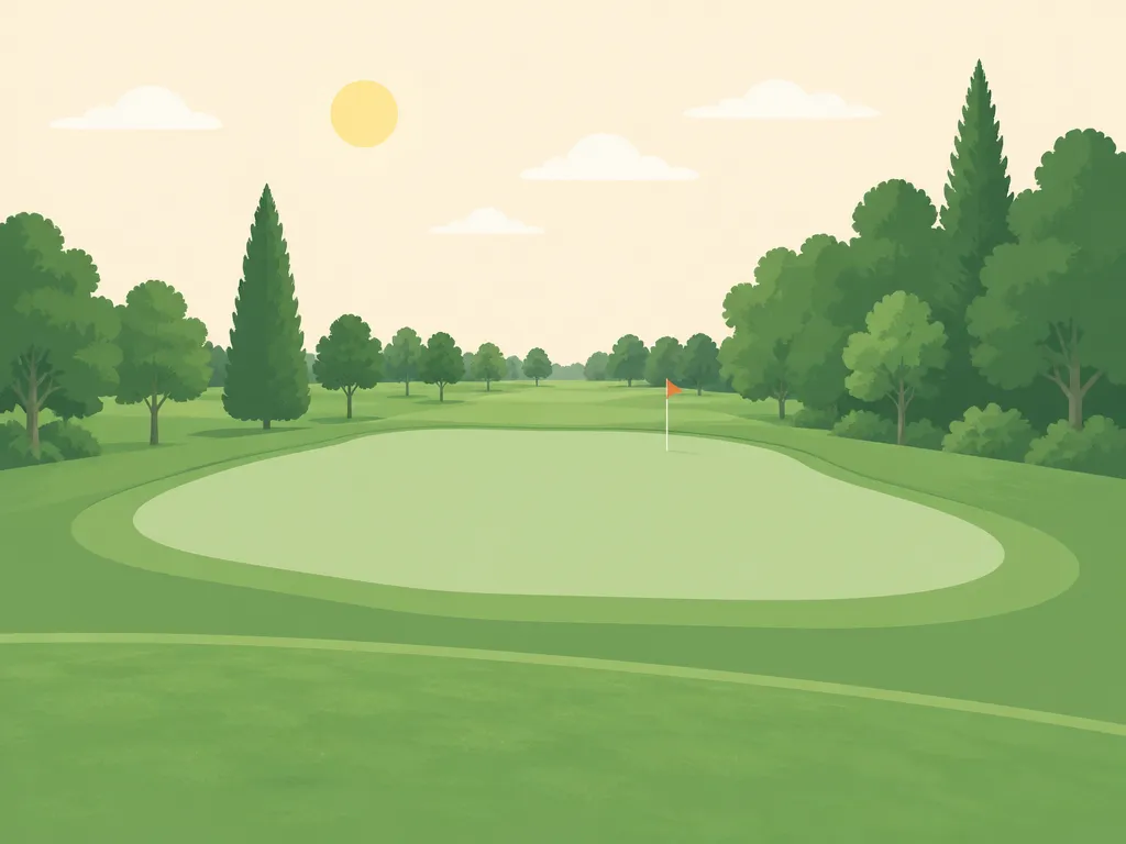 Illustration of Riverview Golf Course