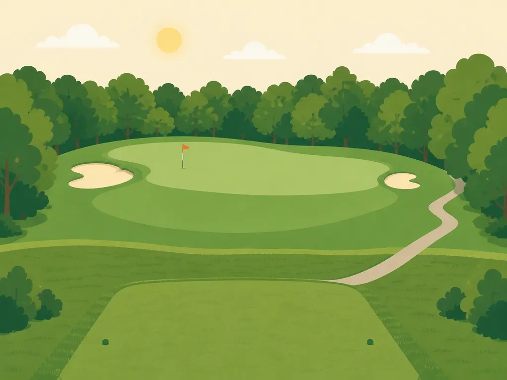 Illustration of Manada Golf Course
