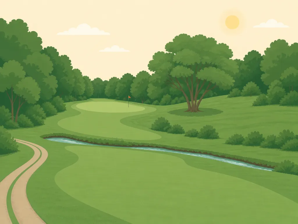 Illustration of Brentwood Golf Club and Banquet Center