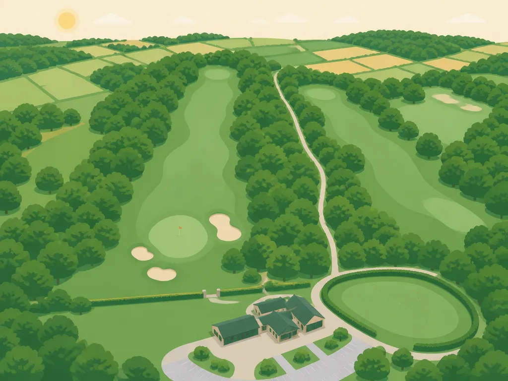 Illustration of Golf des Poursaudes (Les Ardennes)