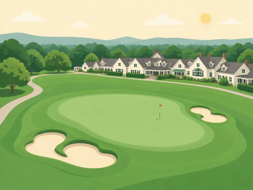 Illustration of Green Brook Country Club
