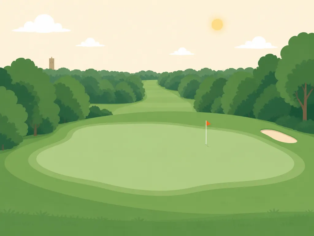 Illustration of Thorn Spring Golf Course