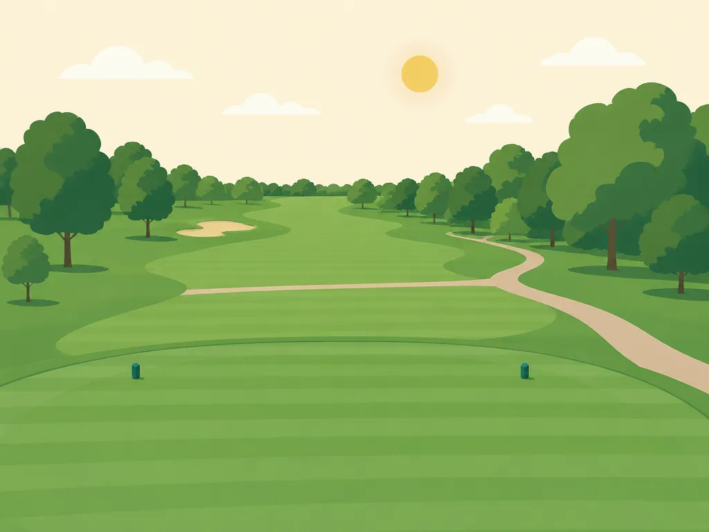 Illustration of Shamrock Hills Golf Club