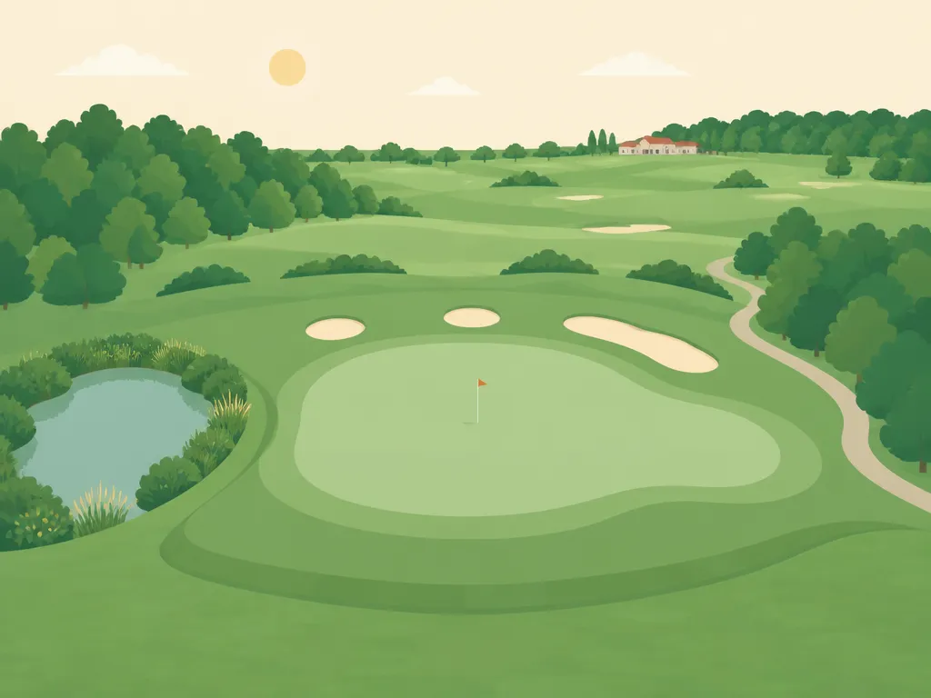 Illustration of Golf Club Pegas