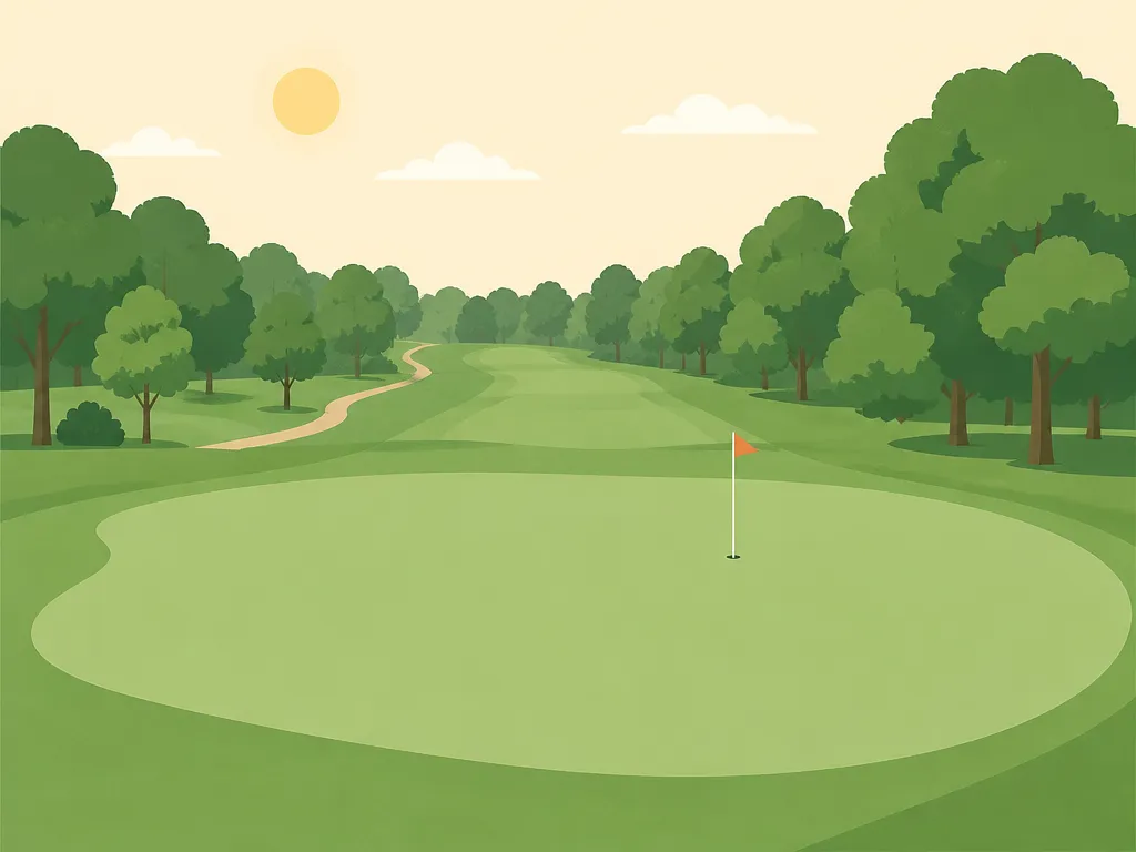 Illustration of Spring Hills Golf Course