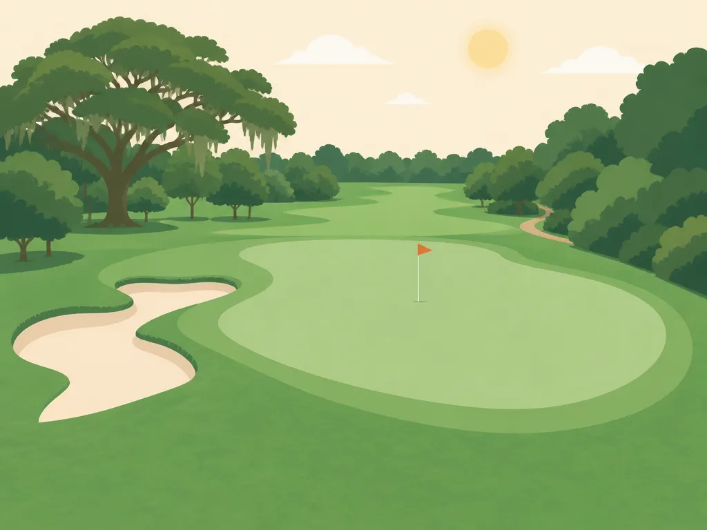 Illustration of World Golf Village (King & Bear)