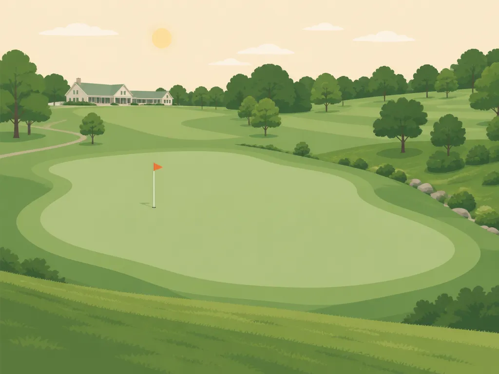 Illustration of Cohasse Country Club