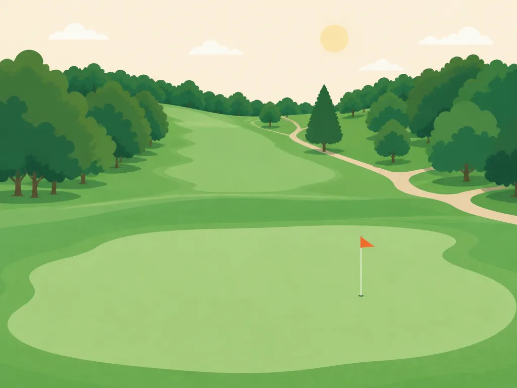Illustration of Dragonfly Golf Links