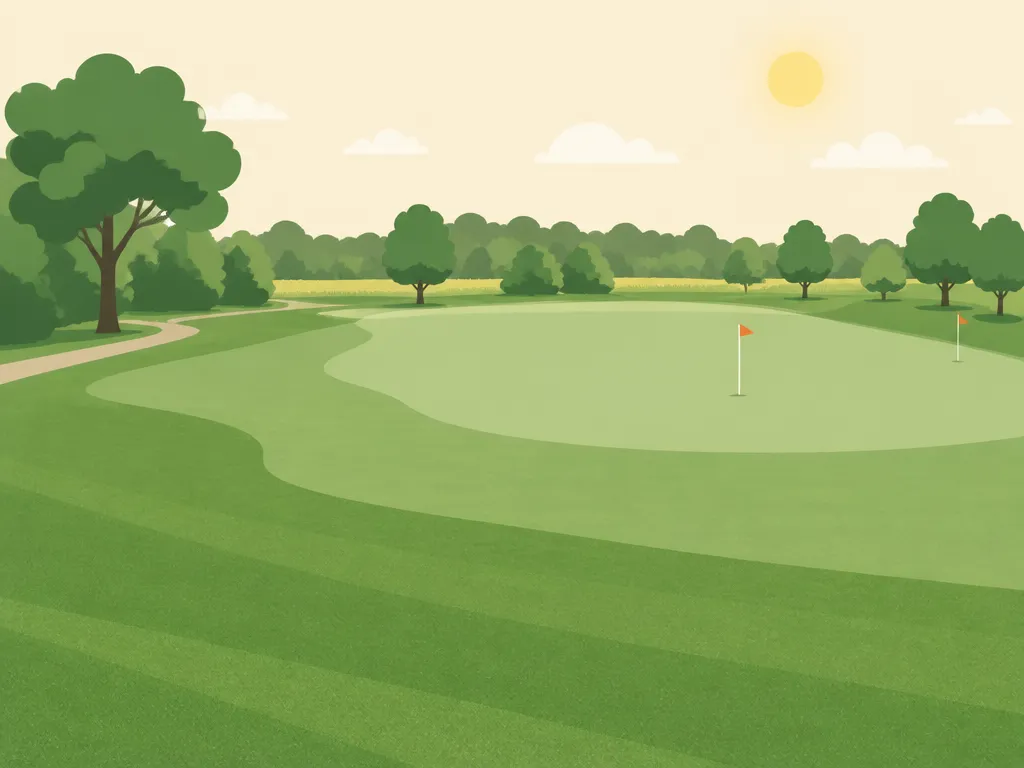 Illustration of Creeksbend Golf Course
