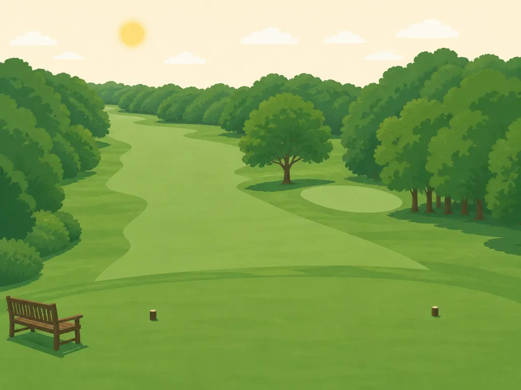 Illustration of Columbia Golf Club