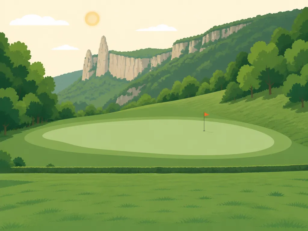 Illustration of Golf des Gorges du Tarn - Golf du Sabot