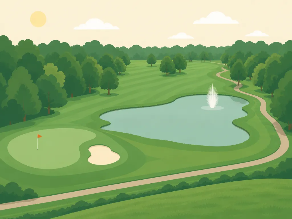 Illustration of Gatlinburg Golf Course