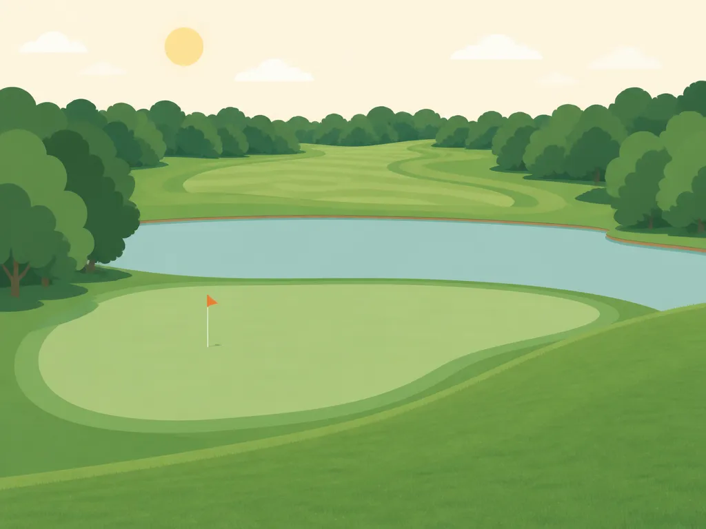 Illustration of Emerald Greens GC
