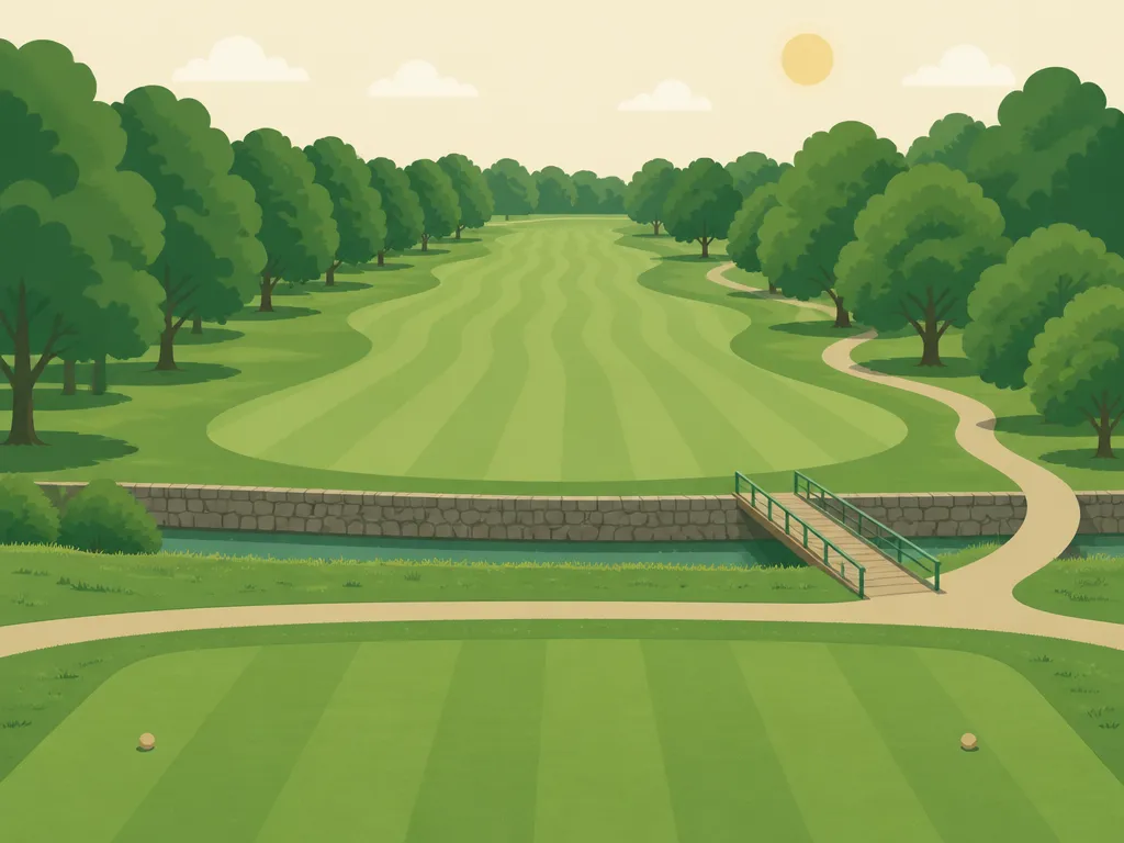 Illustration of Pasfield Golf Course