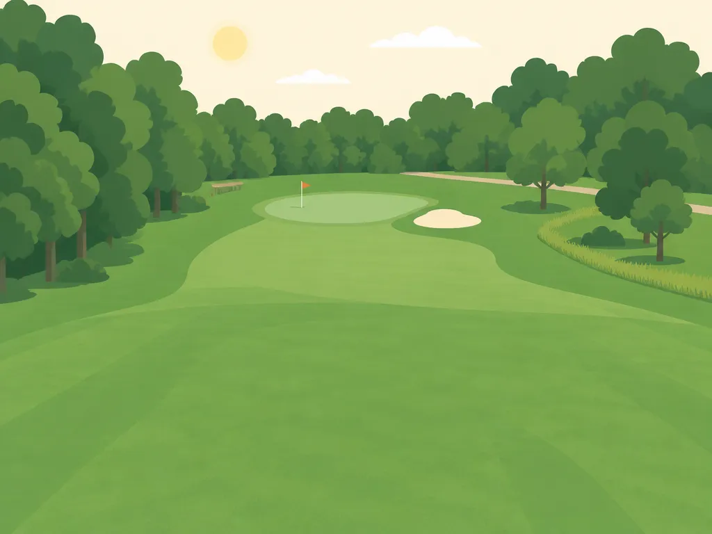 Illustration of Hidden Hills Golf Club