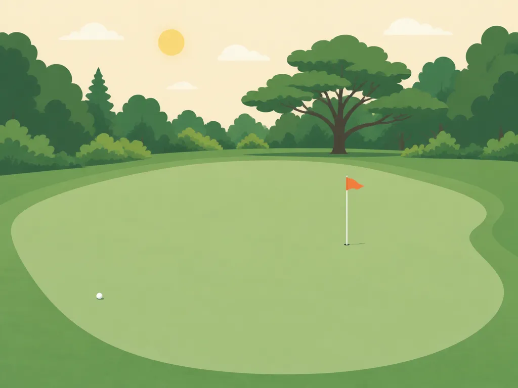 Illustration of Oakgreen Golf Course (Executive)