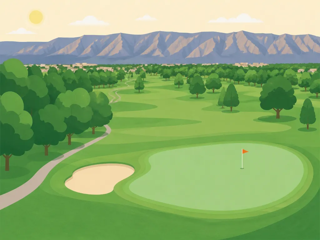 Illustration of Conquistador Golf Course