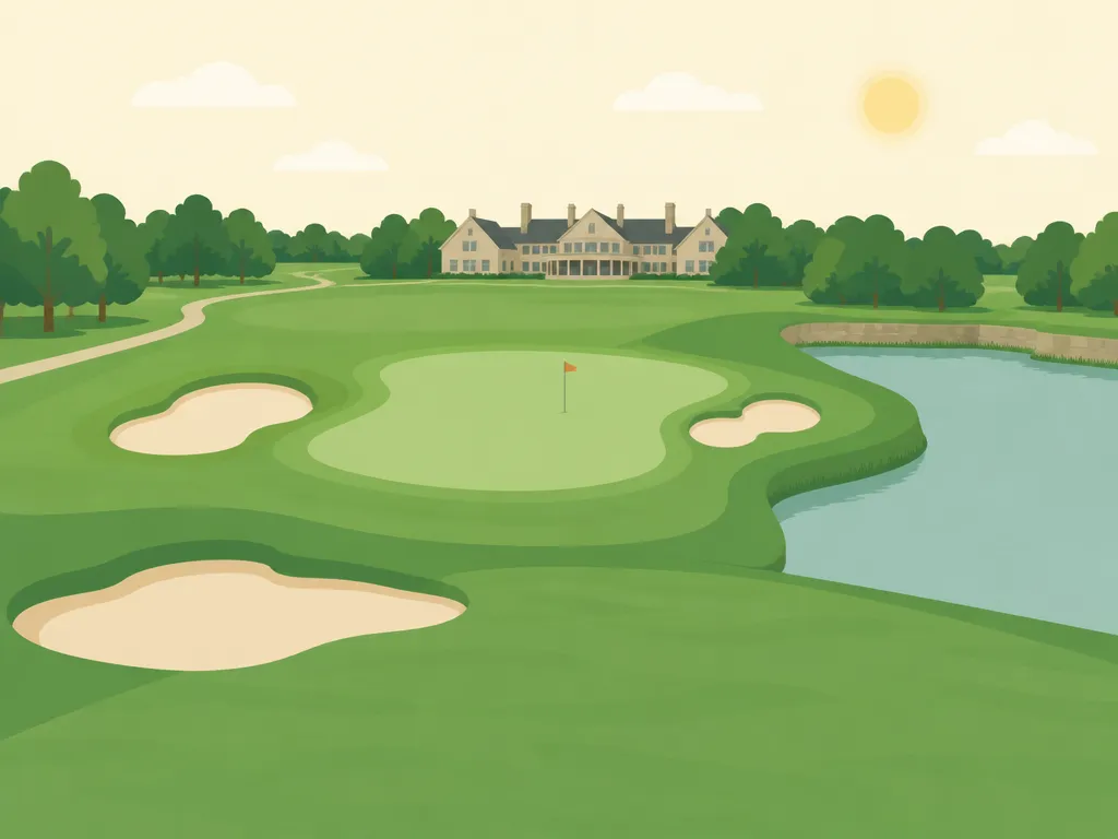 Illustration of Trump National Golf Club Bedminster (Old)