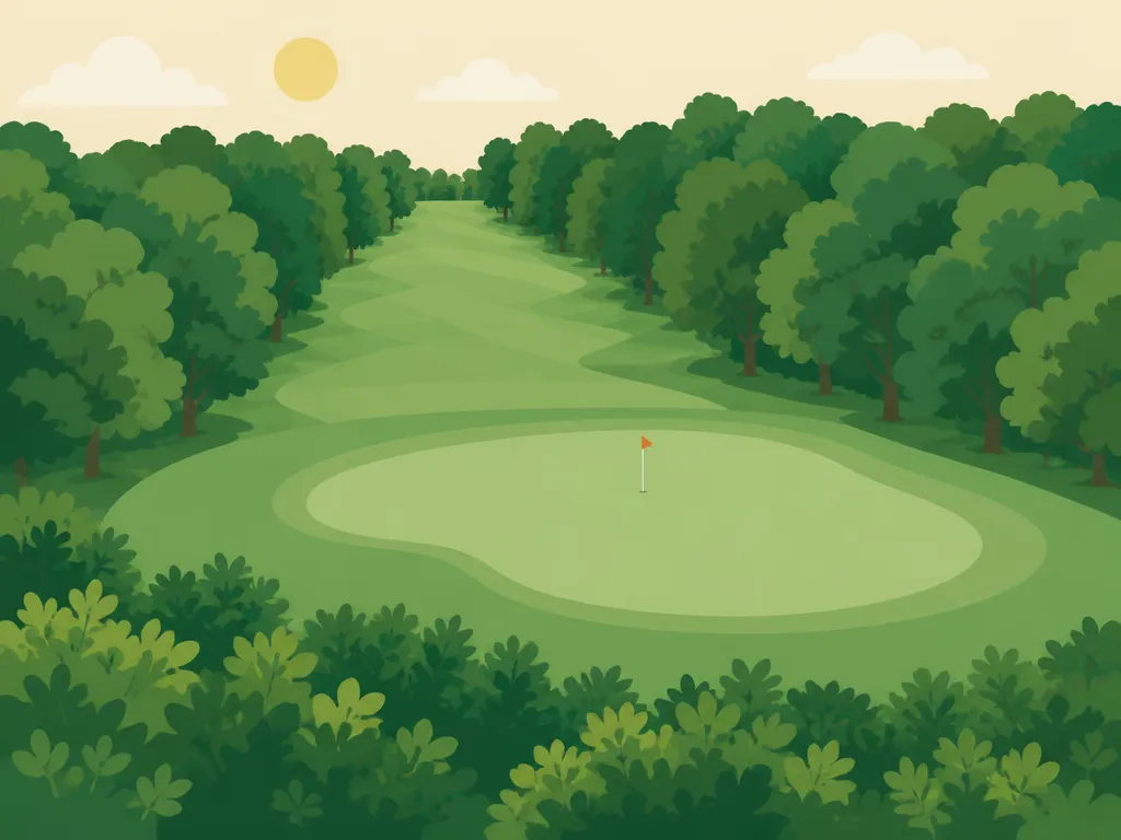 Illustration of Oakwood Country Club