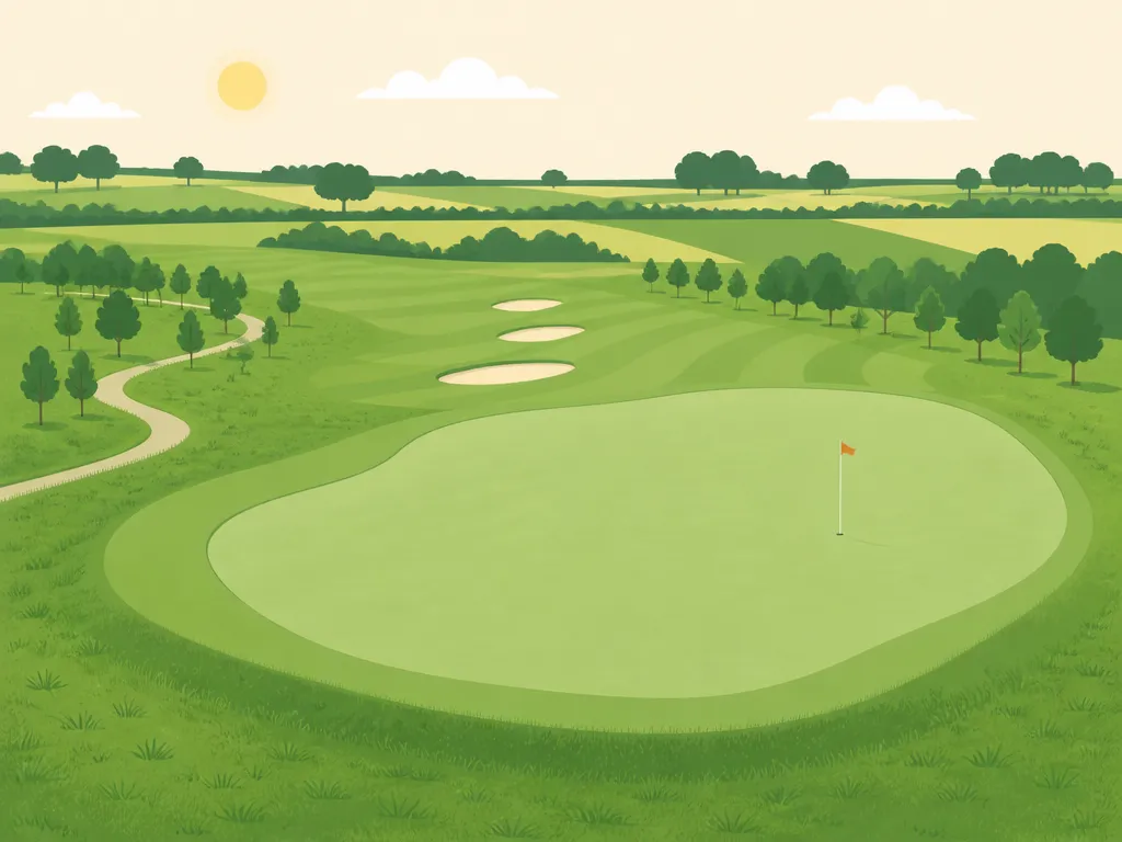 Illustration of Red Oak Golf Club