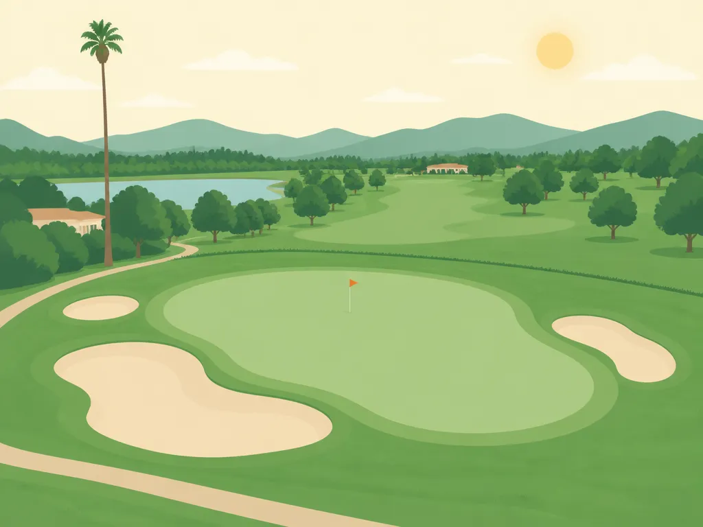 Illustration of Crystalaire Country Club