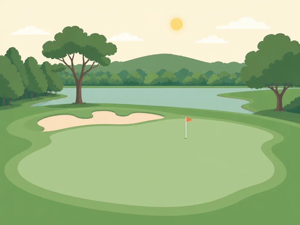Illustration of Tyoga Golf Course