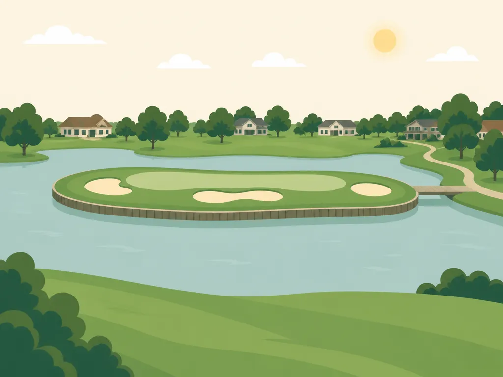 Illustration of Pelican Point Golf & Country Club (Lakes)