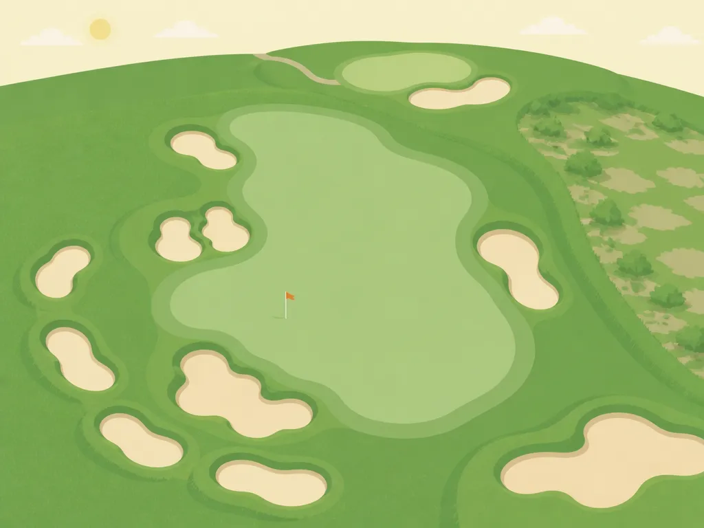 Illustration of Landmand Golf Club