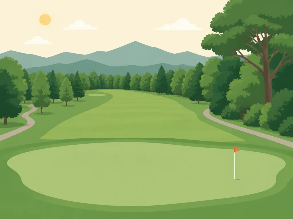 Illustration of The Jack Golf Course