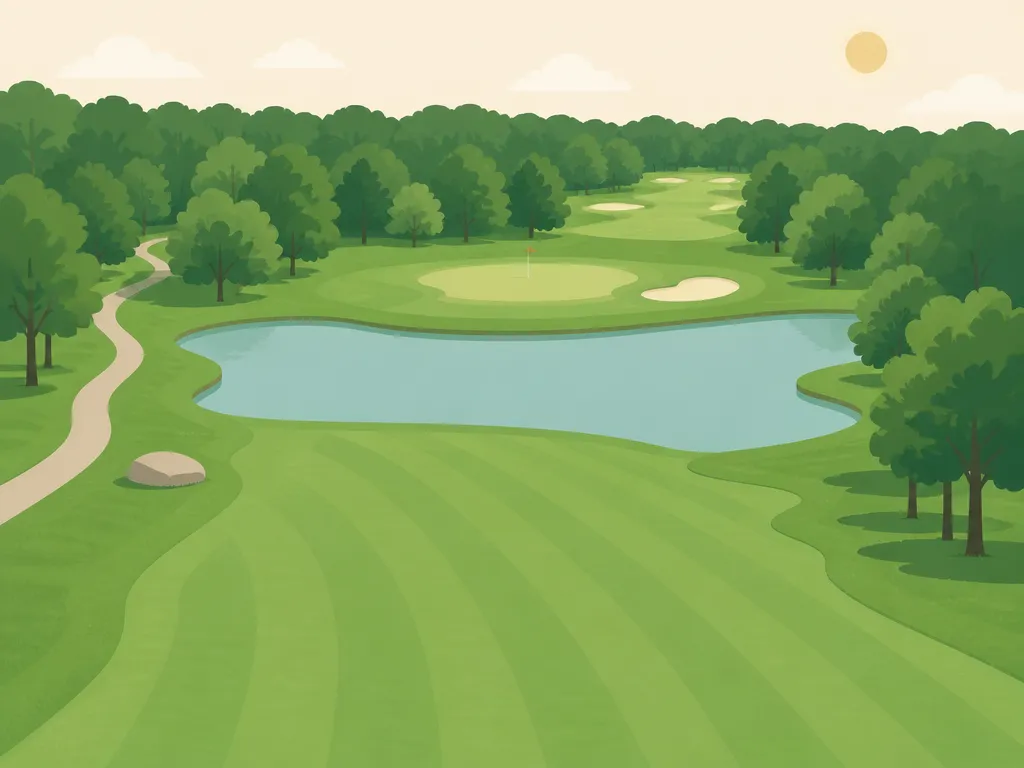 Illustration of Pine Hills Golf & Country Club