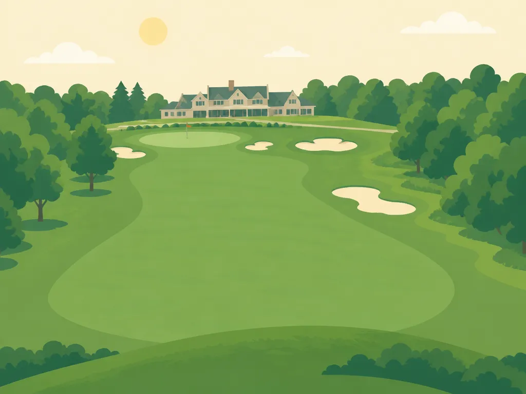 Illustration of Caledon Woods Golf Club