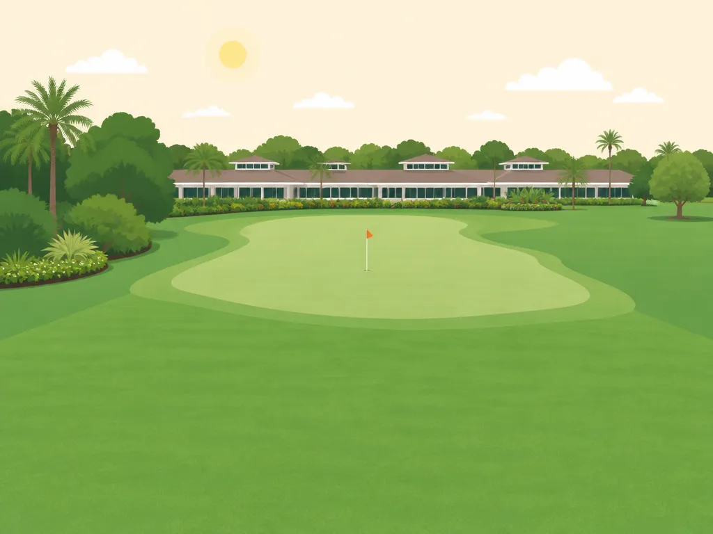 Illustration of Tequesta Country Club
