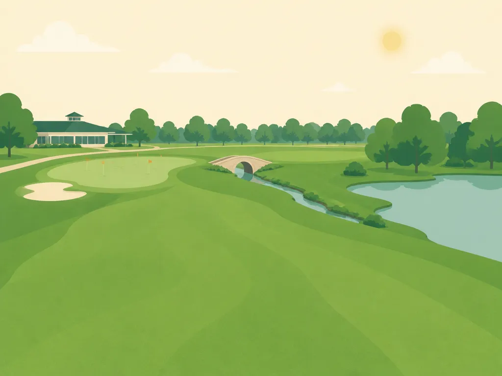 Illustration of Royal Saint Barbara's Dortmund Golf Club