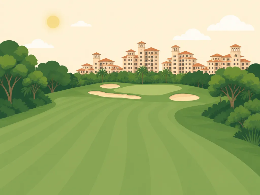 Illustration of Fisher Island Club