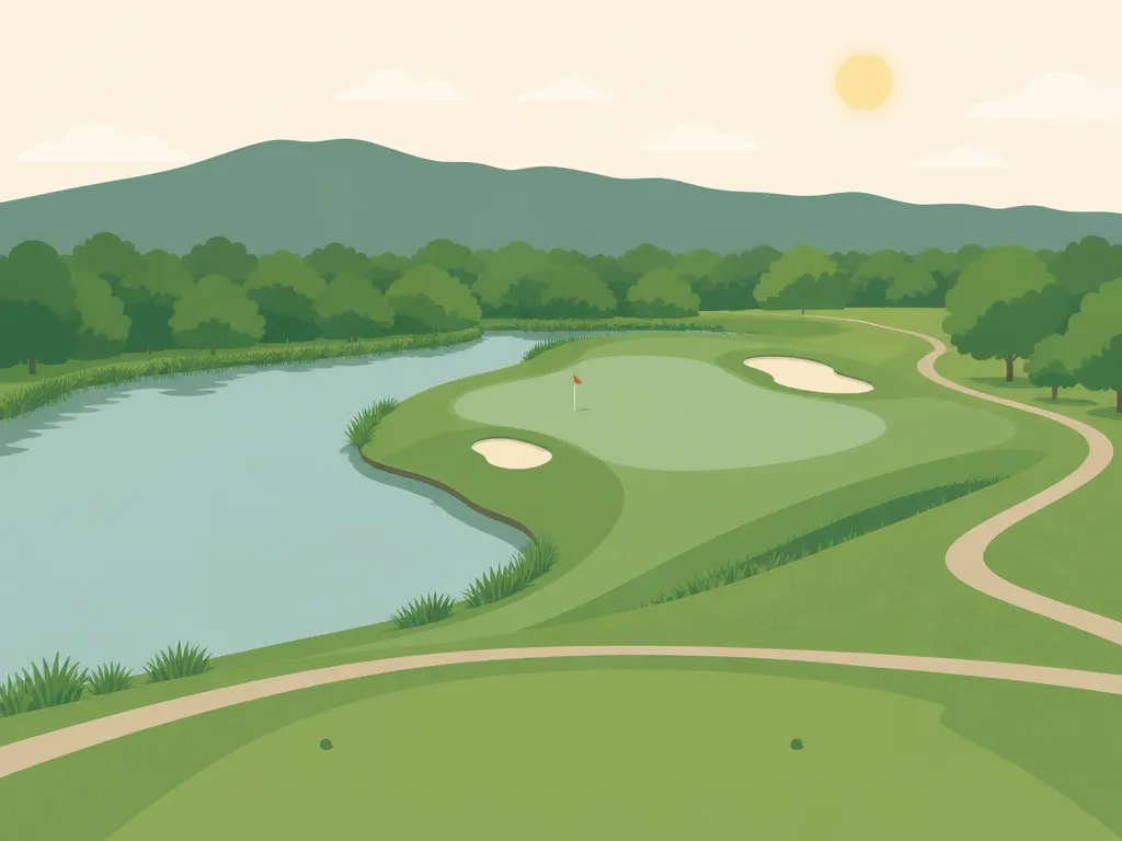 Illustration of RTJ Golf Trail at Hampton Cove (Short)