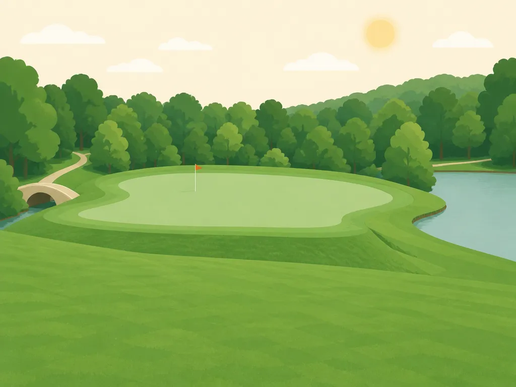Illustration of Tanglewood Golf Course