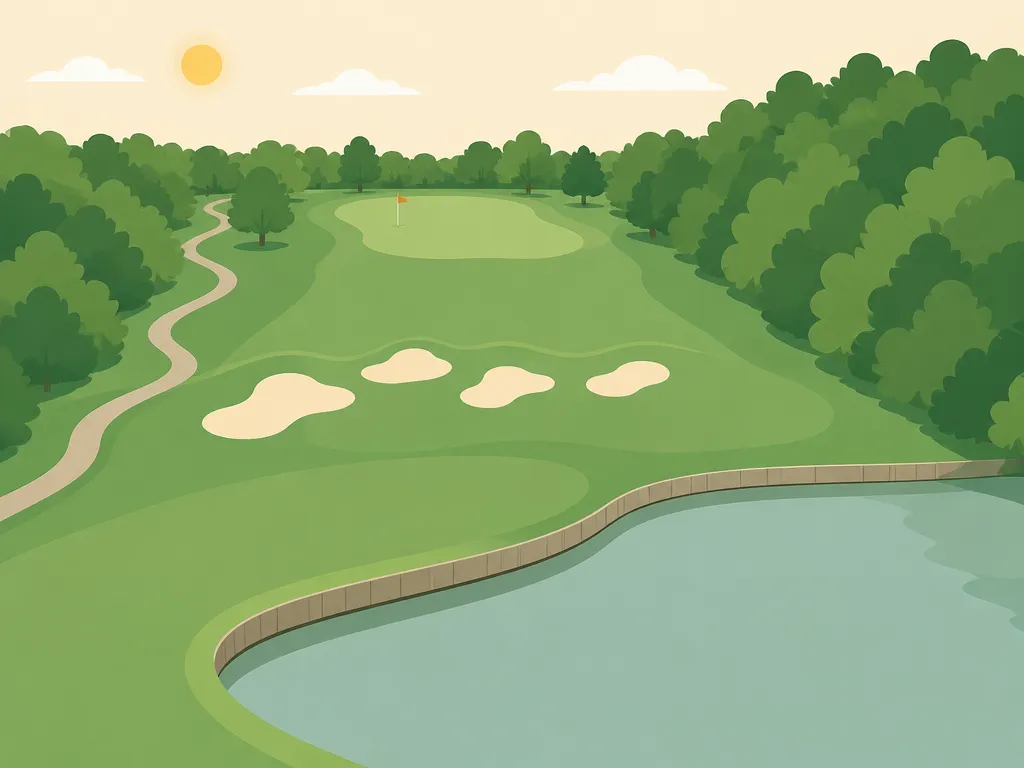 Illustration of Eagle Ridge Golf Course