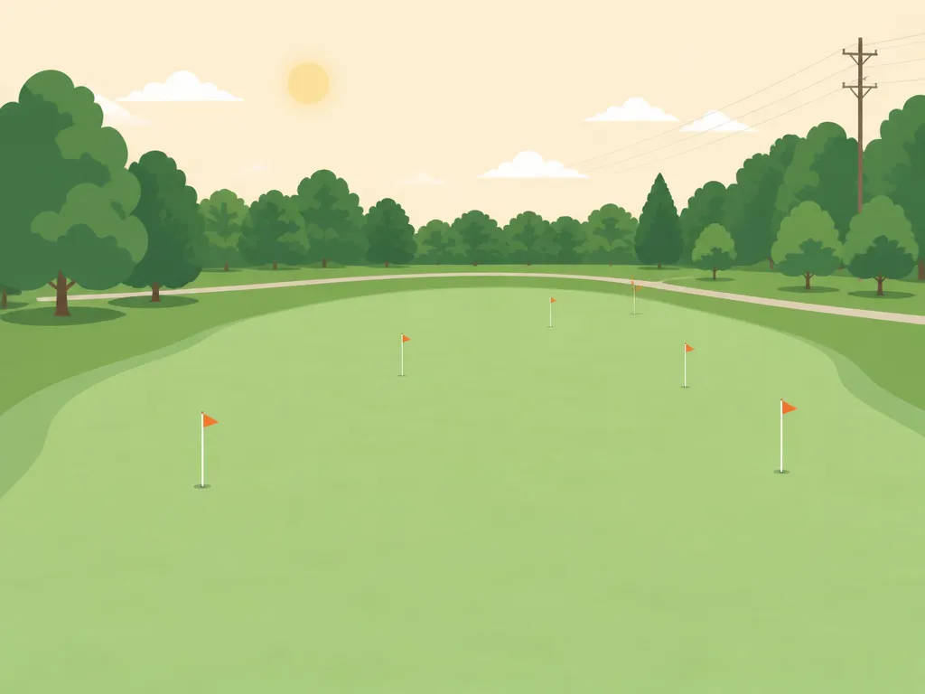 Illustration of Vanity Fair Golf Course
