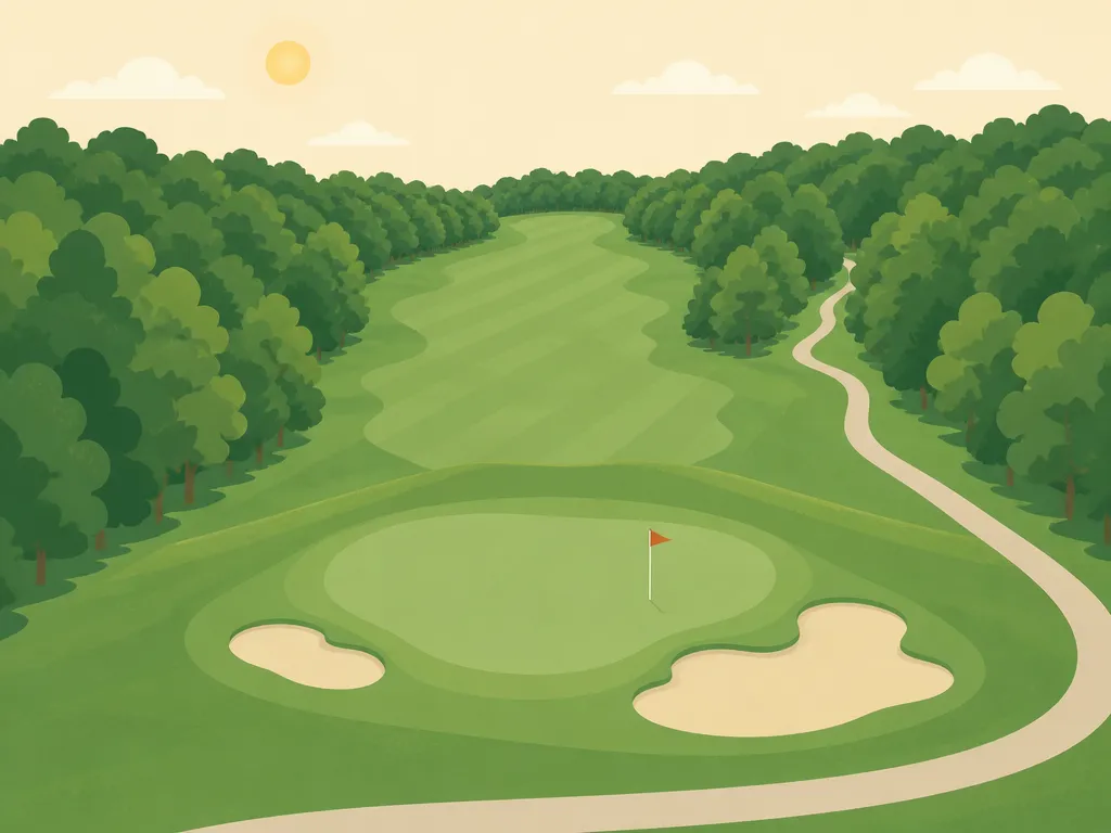 Illustration of Alpine Bay Golf Club