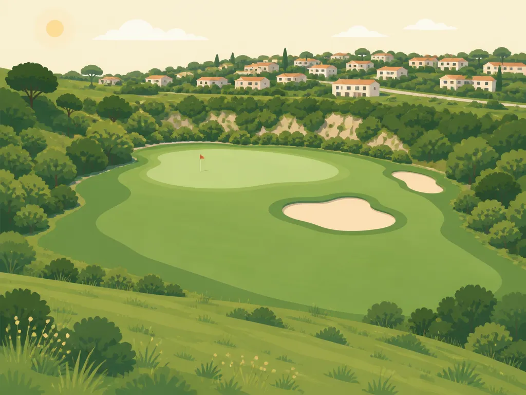 Illustration of Golf Côte Bleue