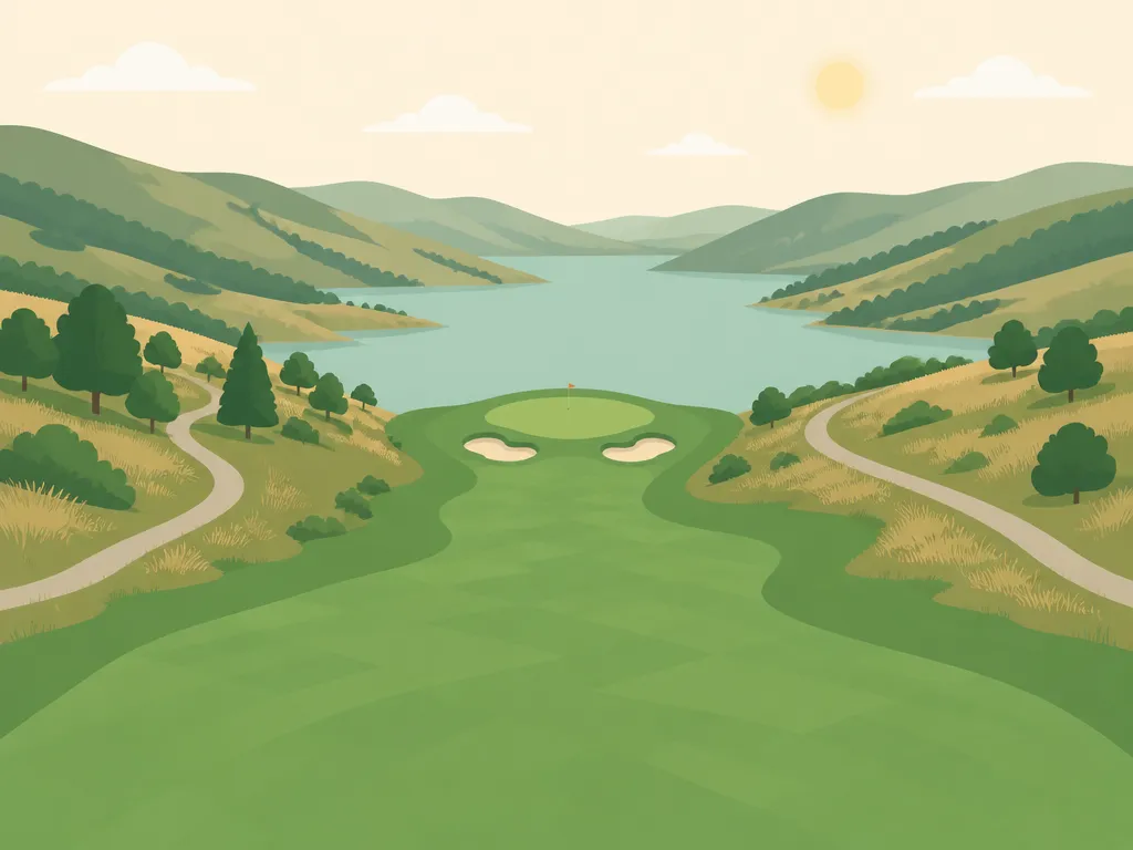 Illustration of Bear Mountain Ranch Golf Resort